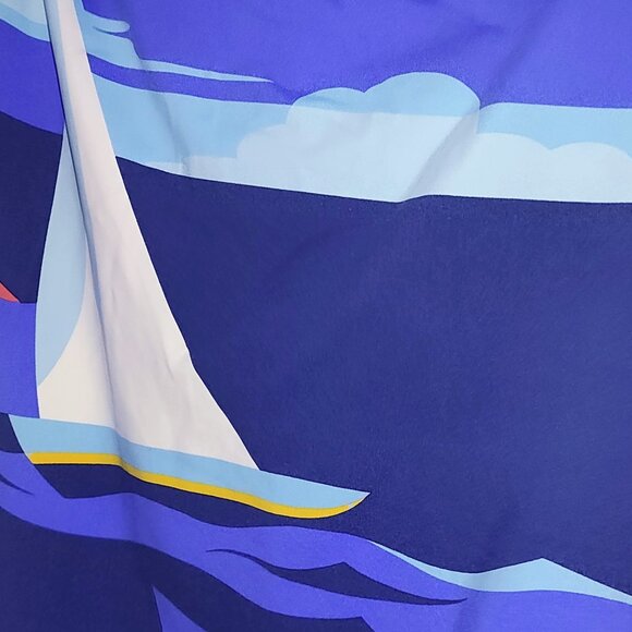 McLaughlin Blue Ocean Scene Skort - Picture 3 of 7